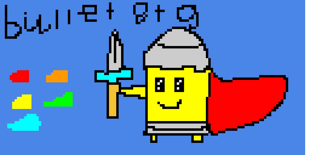 bullet fan art enter the gungeon