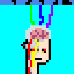 CyberPunk inspired art work (Brain version) Number 0001