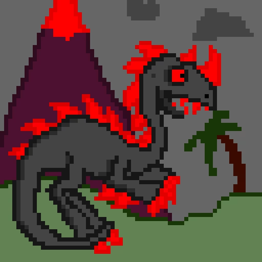 dark dinosaur original by coolthemath69