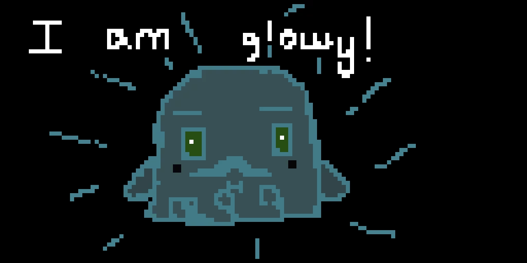Glowy the ghost