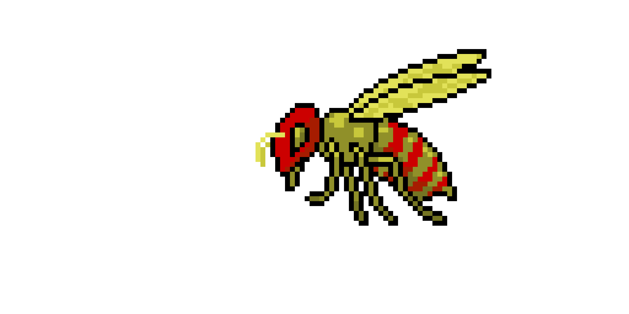 Remastered Wasp (Full credit to pixelman and mr_bugman