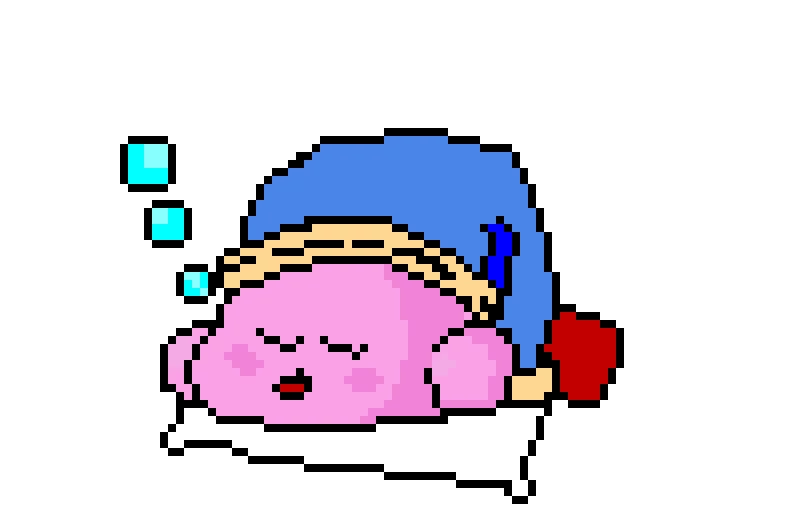 sleeping-kirby