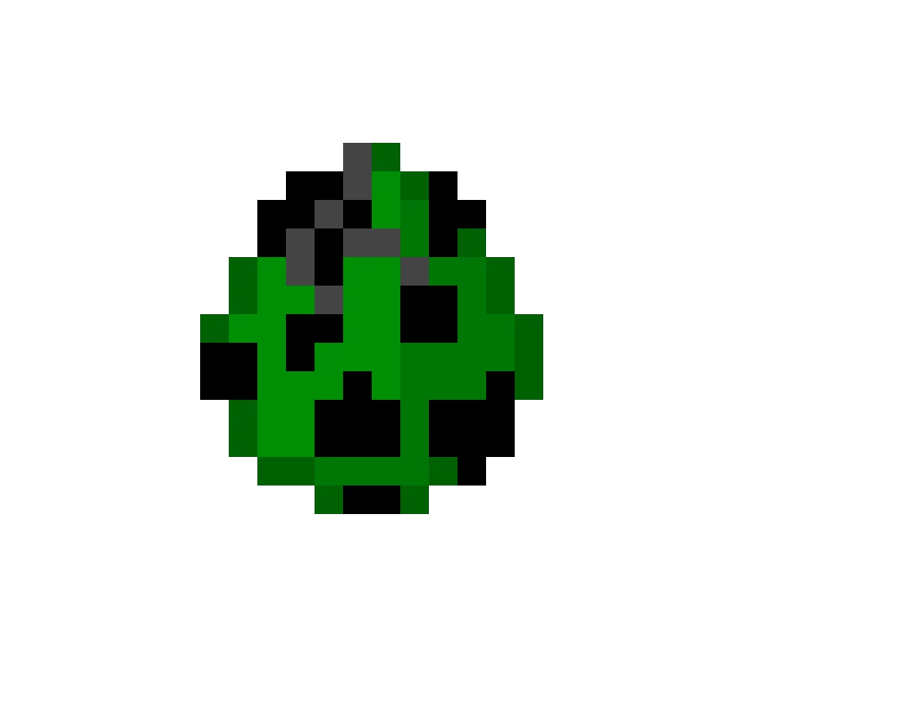 hatching creeper egg