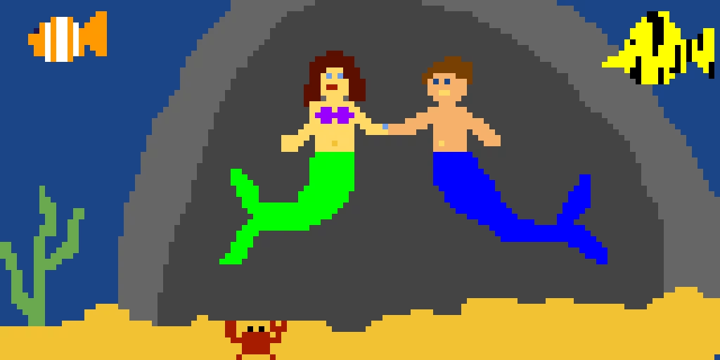 mermaidandmerman 2 married in a cave send me ideas for part 3