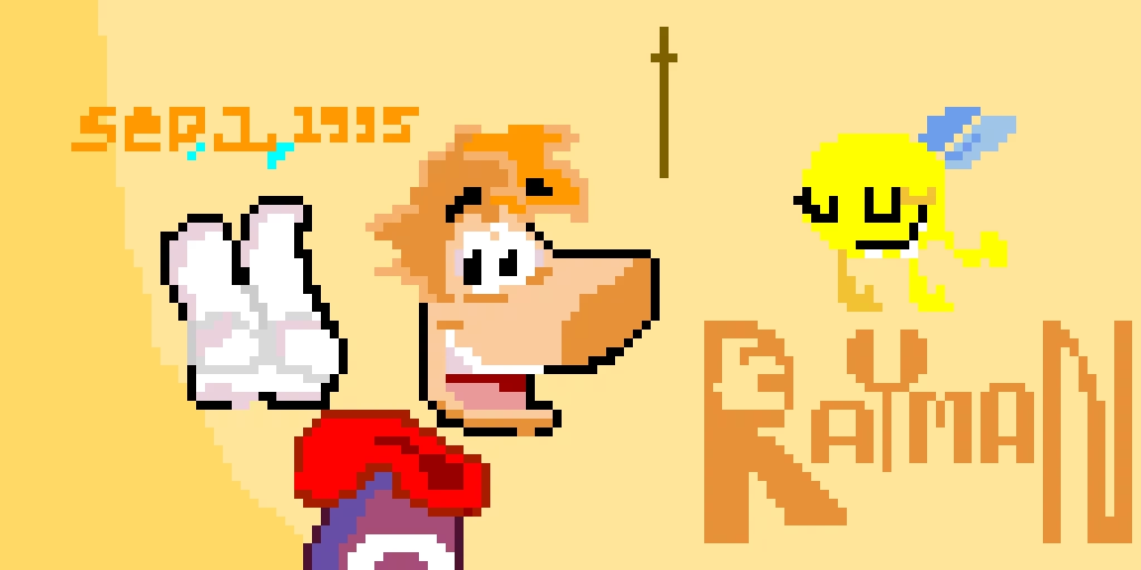 rayman artwork remastered 1995 2022