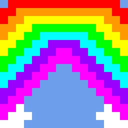 rainbow idk bored as always