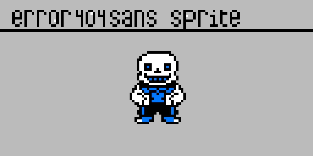 error 404 sans sprite i think