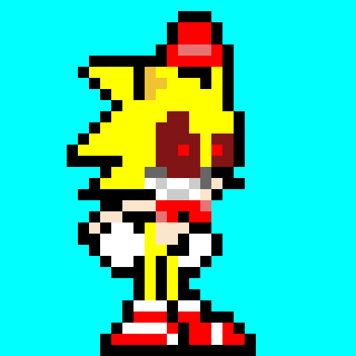 Golden Sonic from Five Nights at Sonic’s Maniac Mania