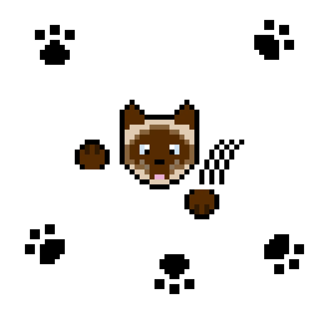 playful siamese kitty collab with pool noodle go check them out