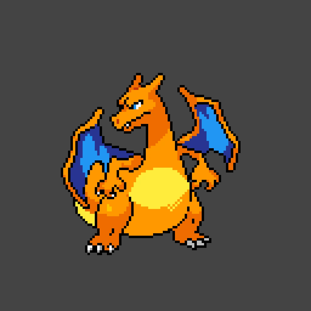 charizard credit to loz fan as i edited his her pixel art