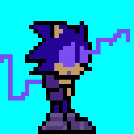 sonic purpled god oc