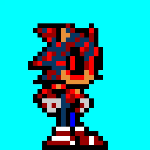 sonic exe but a lot of blood