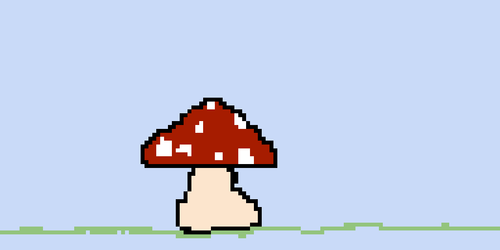 the first mushroom