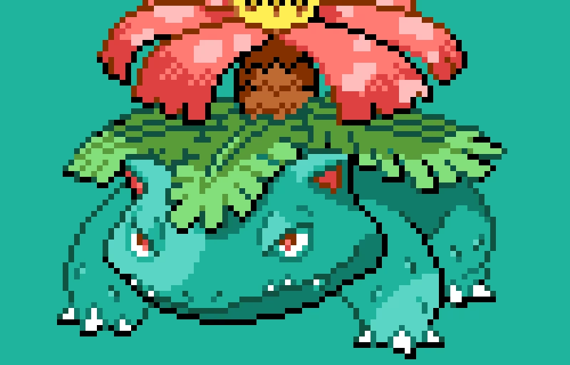  | #003 | Venusaur | Pokemon Pixel Art | 