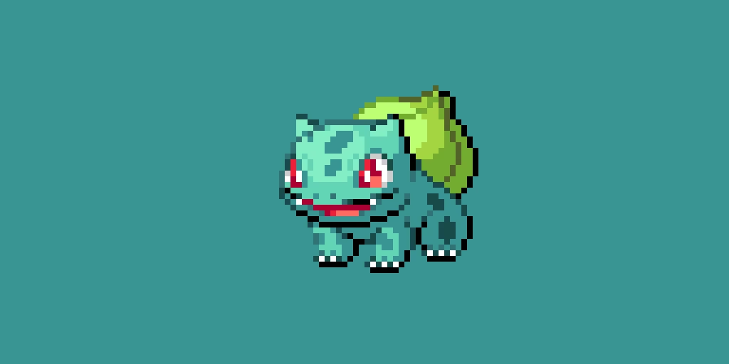 | #001 | Bulbasaur | Pokemon Pixel Art | 