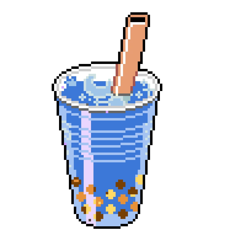 blue boba