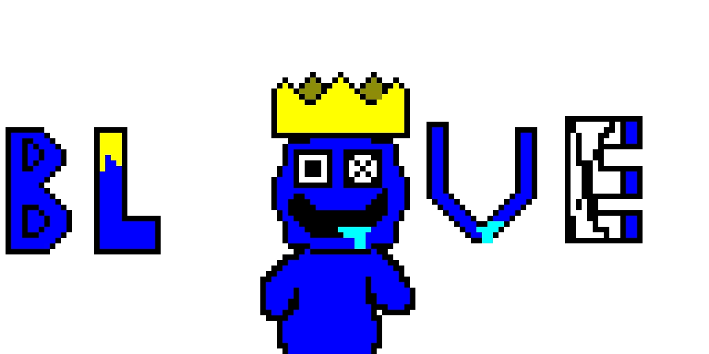 blue rainbow friends