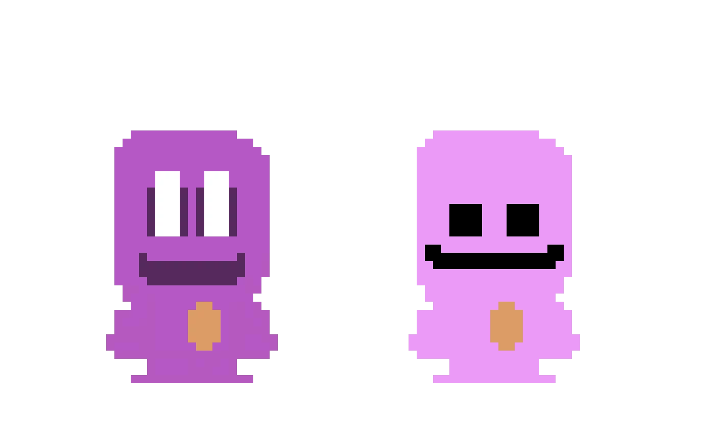 Canon Purple Guy/Pink Guy
