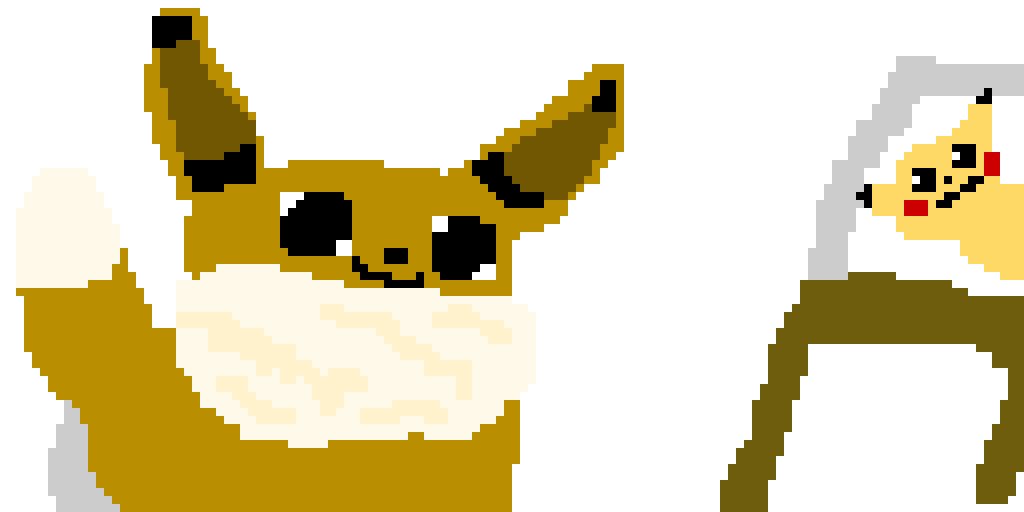 eevee-drawing-pikachu
