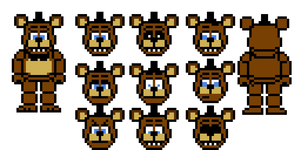 freddy sprite sheet