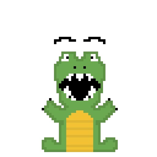 happy dino