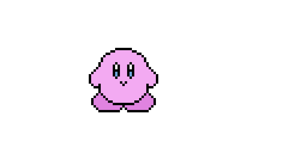 Kirby 3 pixel art
