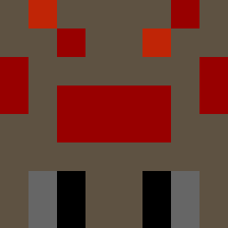 minecraft skeleton face pixel art