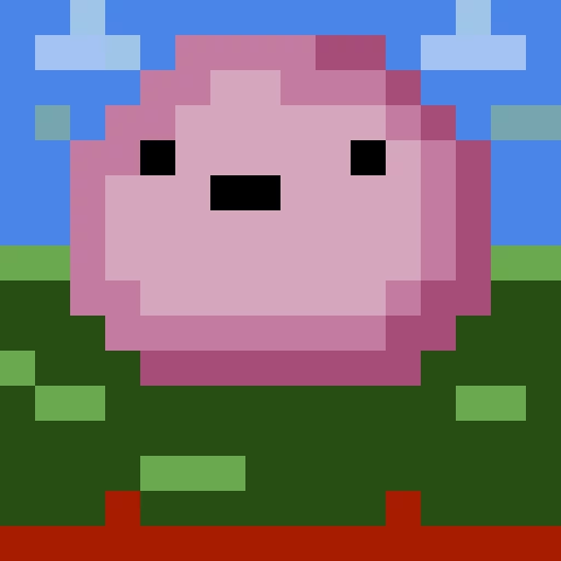 My friend as a slime