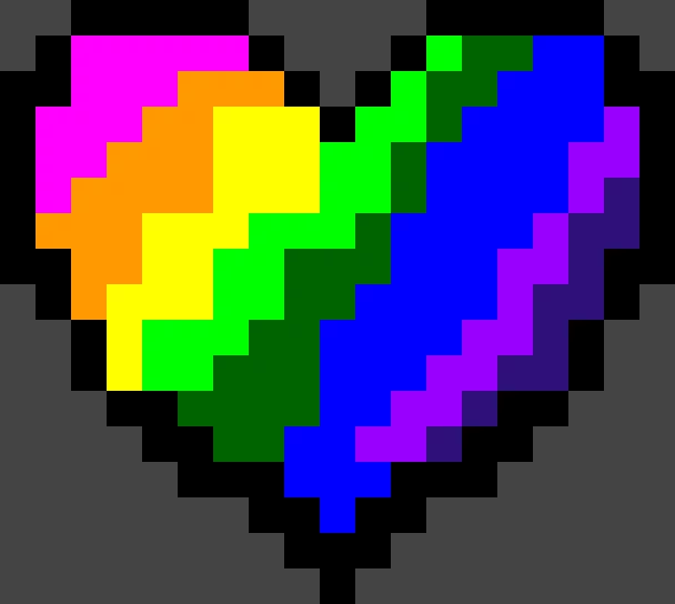 Rainbow Heart
