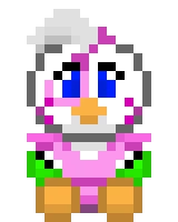 tiny glam chica plush