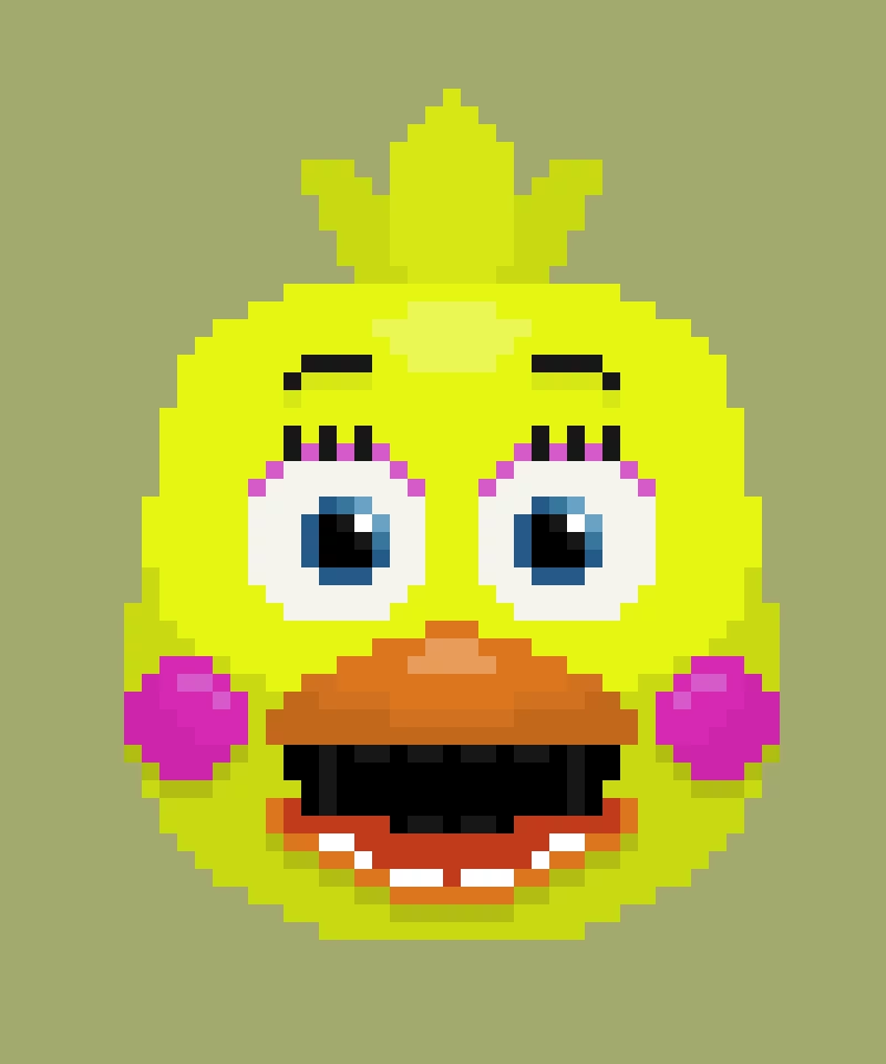 toy chica head