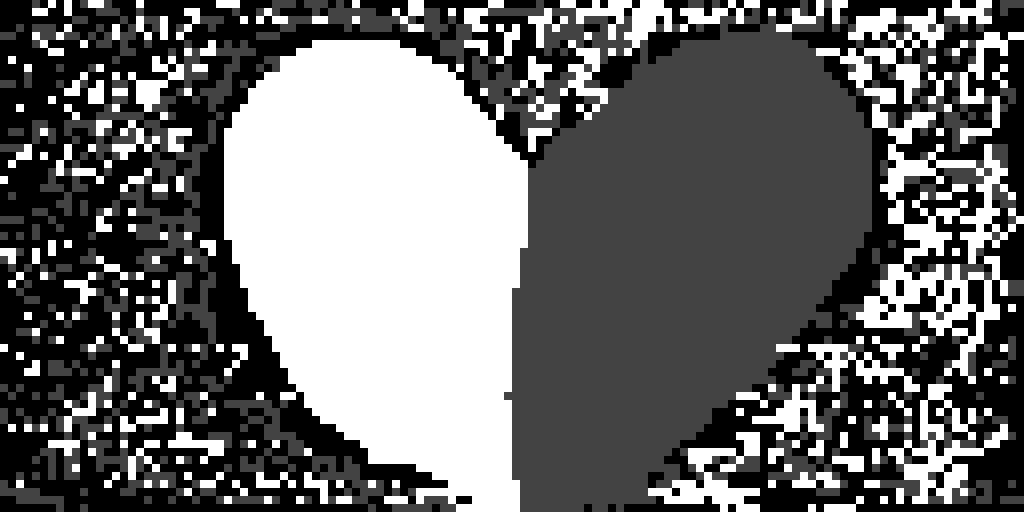 glitch heart