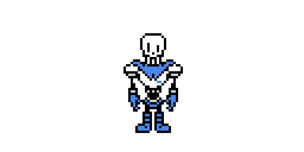 papyrus but blue