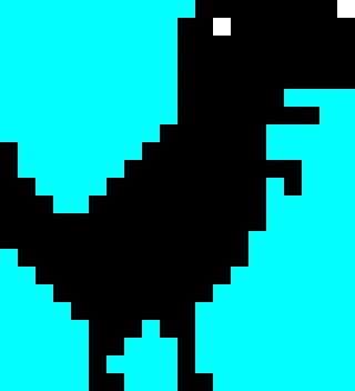 Google T-Rex Jump Game T-Rex (CONTEST)