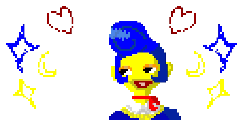 Pixel Art of Wally Darling from Welcome Home!