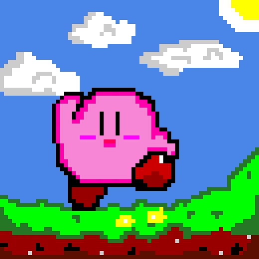 kirby also my first creation so far