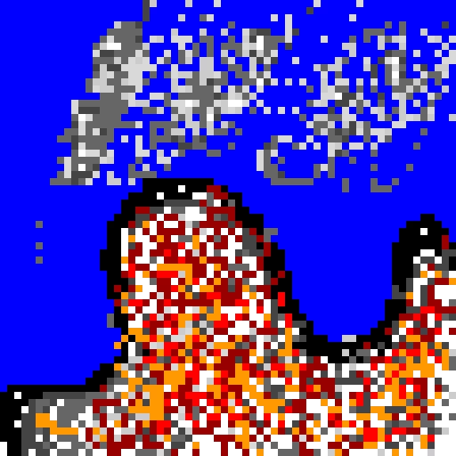 the vollkanow of boom boom