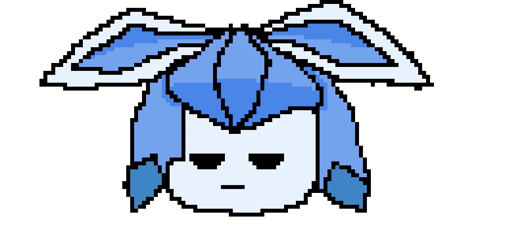 my very first glaceon art hope you like it