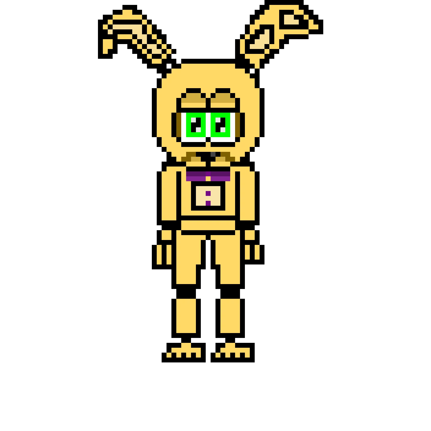 believe it or not i also used this from pixelguy09 rsquo s model it rsquo s spring bonnie