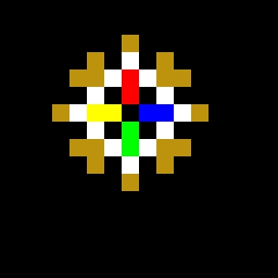 i accidentally made the amulet from minecraft story mode