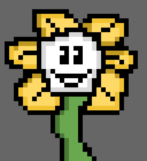 basically this is when flowey took the souls and took his true form