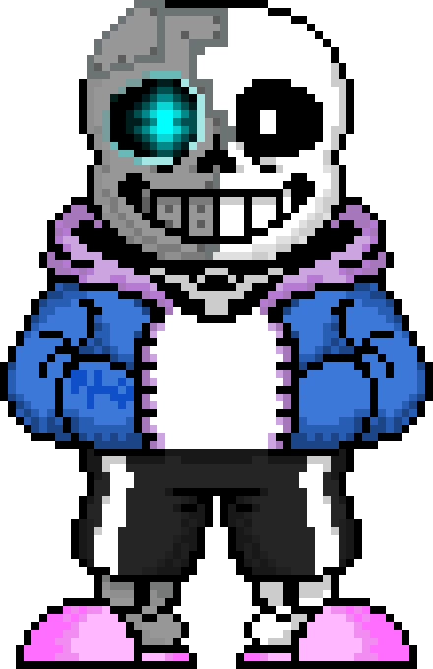CyberTale sans (Original by Mrredstone6)