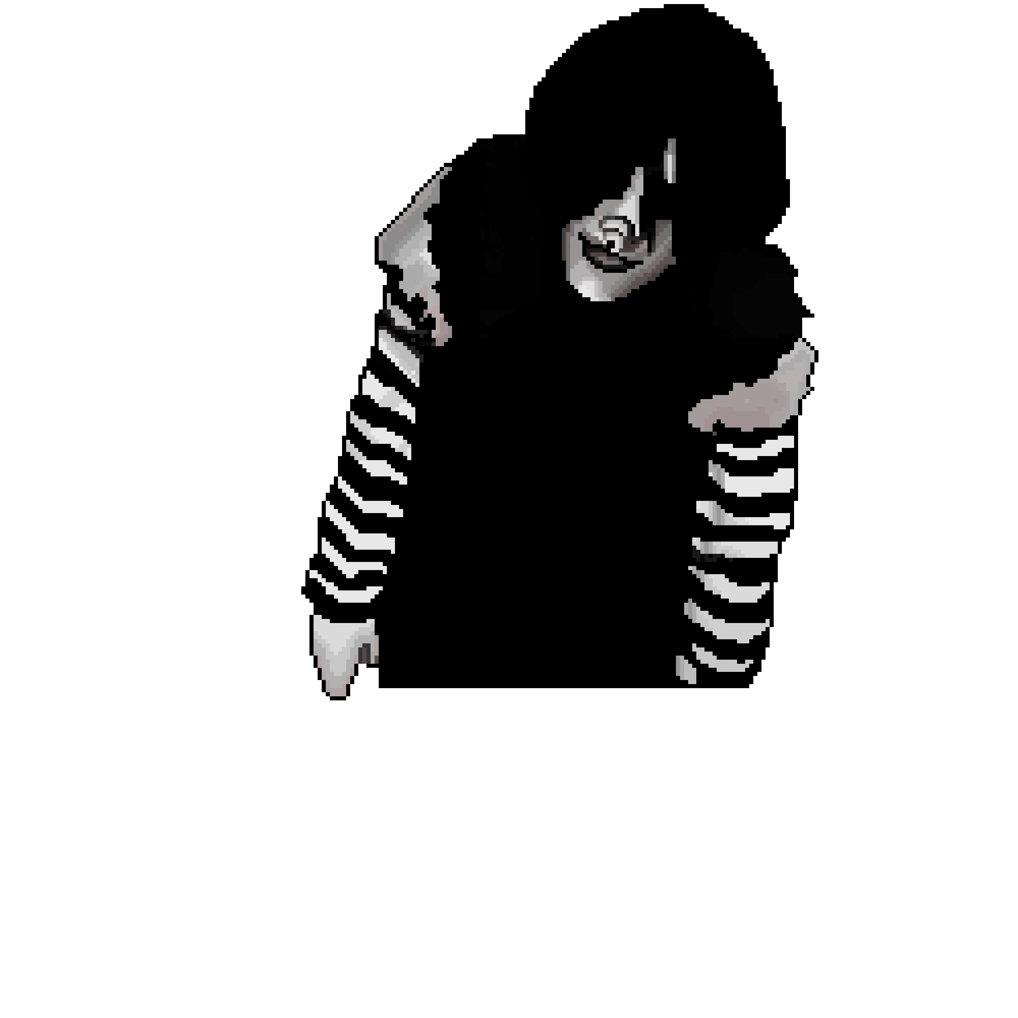 laughing jack the monochrome clown (but i finished it)