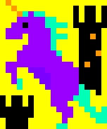 my sister told to me to draw a unicorn lmao