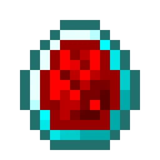 redstone infused diamond