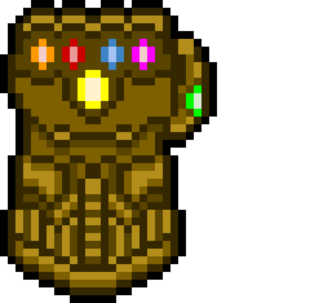 thanos gauntlet