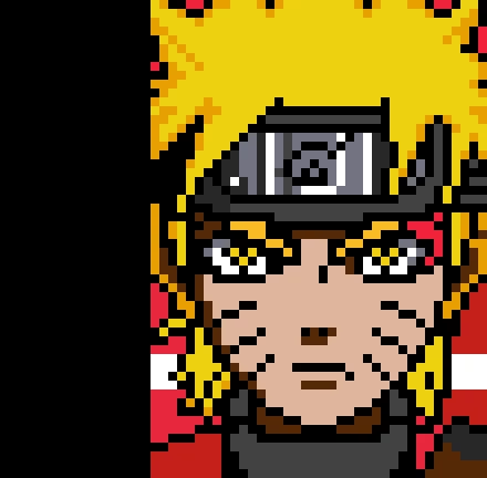 a simple drawing a naruto