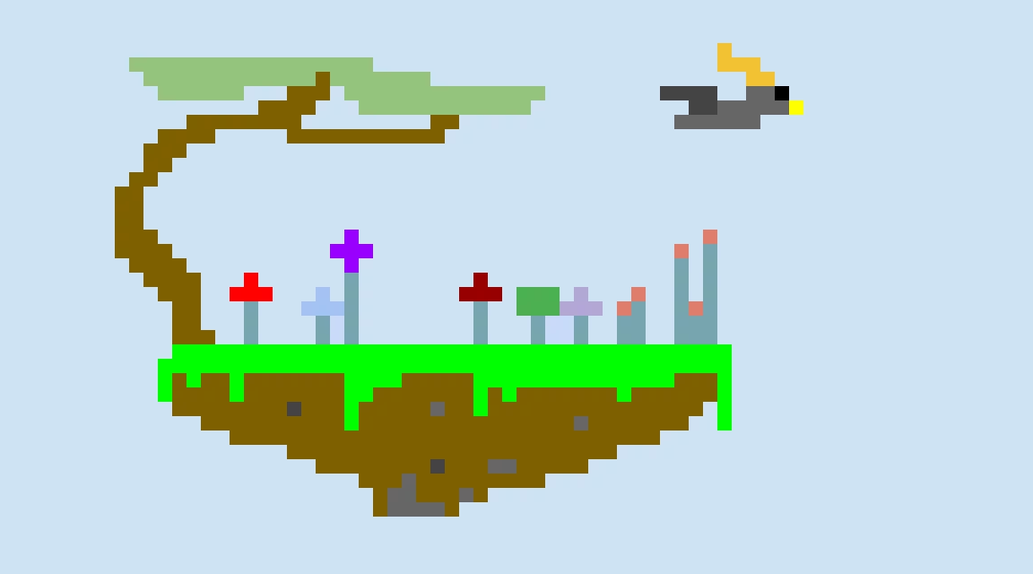 floating flora island