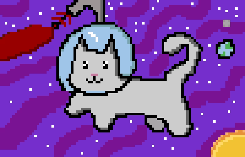 larry the spacecat
