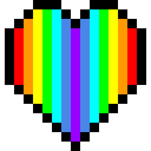 Rainbow Heart